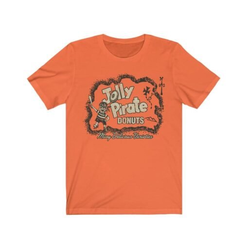 Jolly Pirate Donuts 1979 Vintage Men's T-Shirt