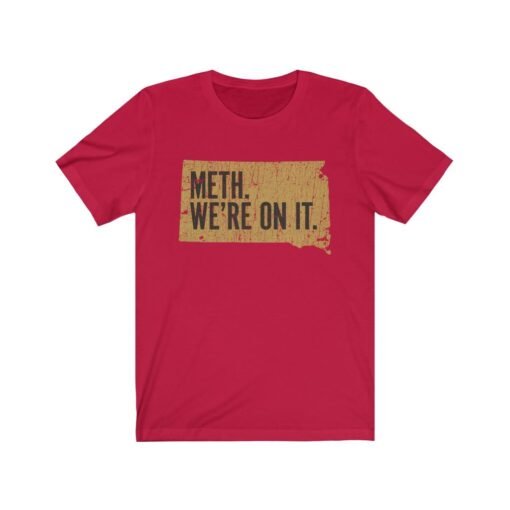 Meth. We're On It. 2019 Vintage Men's T-Shirt - Image 6