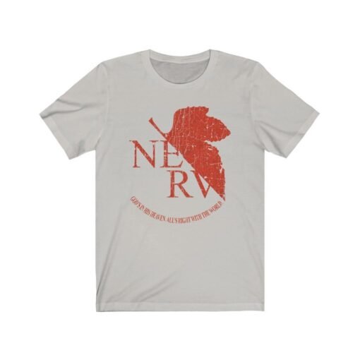 NERV Evangelion 2010 Vintage Men's T-Shirt - Image 3