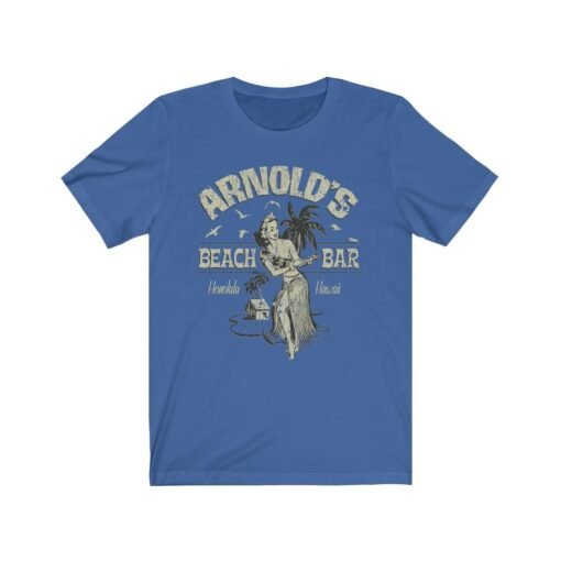 Arnold's Beach Bar 1992 Vintage Men's T-Shirt