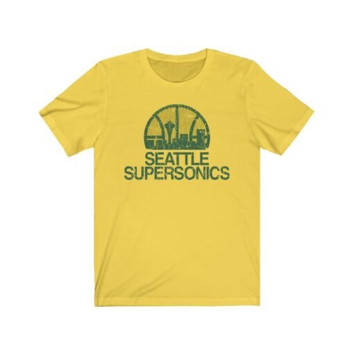 Seattle SuperSonics 1967 Vintage Men's T-Shirt - Image 4