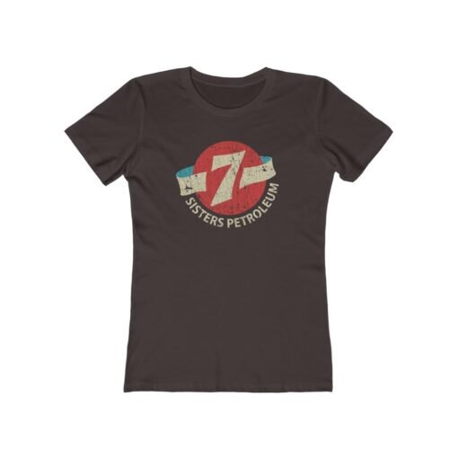 Seven Sisters Petroleum 1945 Vintage Women's T-Shirt - Image 2