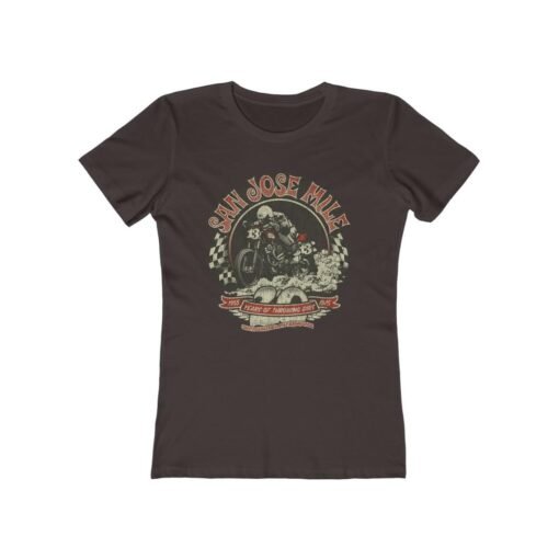 San Jose Mile 1975 Vintage Women's T-Shirt - Image 2