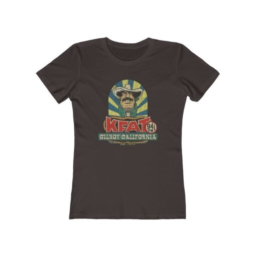 KFAT 94.5 FM 1975 Vintage Women's T-Shirt