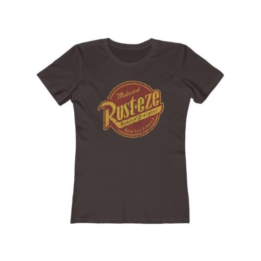Rust-eze Bumper Ointment 1990 Vintage Women's T-Shirt - Image 2