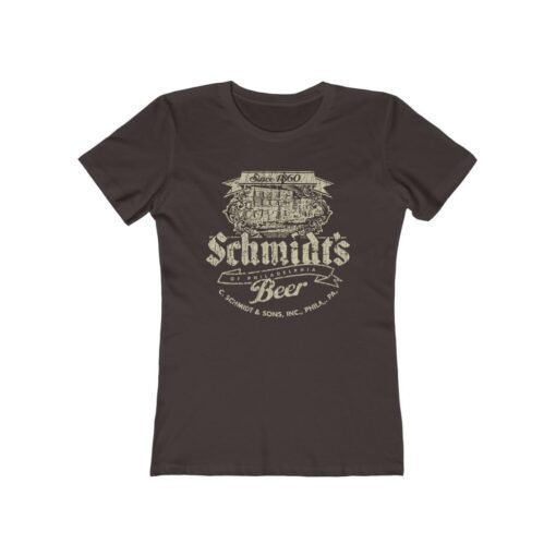 Schmidt's Philadelphia Beer 1860 Vintage Women's T-Shirt