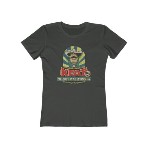 KFAT 94.5 FM 1975 Vintage Women's T-Shirt - Image 3