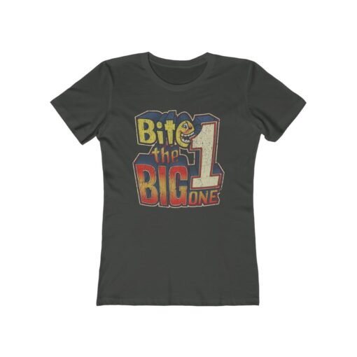 Bite The Big One 1984 Vintage Women's T-Shirt - Image 4