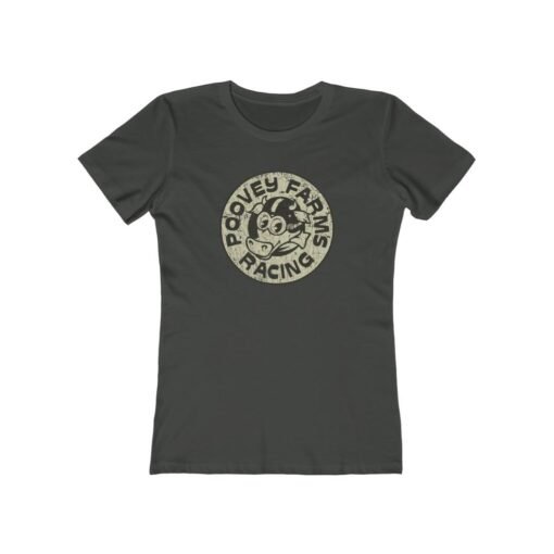 Poovey Farms Racing Badge 2012 Vintage Women's T-Shirt - Image 4