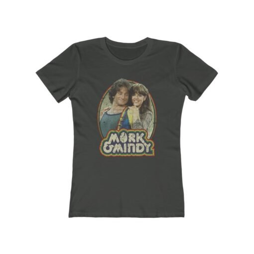 Mork & Mindy 1978 Vintage Women's T-Shirt - Image 3