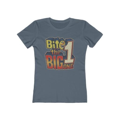 Bite The Big One 1984 Vintage Women's T-Shirt - Image 5