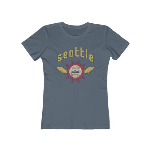 Seattle Pilots 1969 Vintage Women's T-Shirt - Image 4