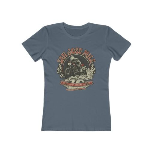 San Jose Mile 1975 Vintage Women's T-Shirt - Image 6