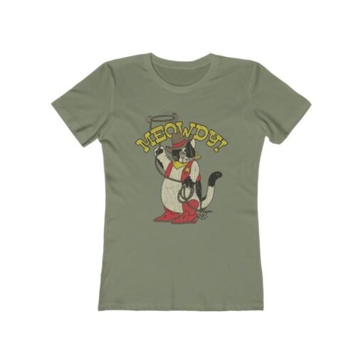 Meowdy Cat 1975 Vintage Women's T-Shirt - Image 5