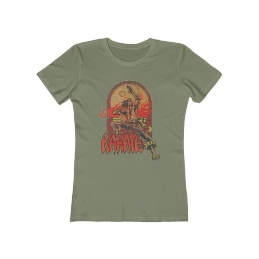 Karate Master 1975 Vintage Women's T-Shirt - Image 3