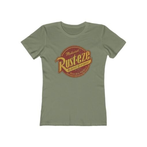 Rust-eze Bumper Ointment 1990 Vintage Women's T-Shirt - Image 4
