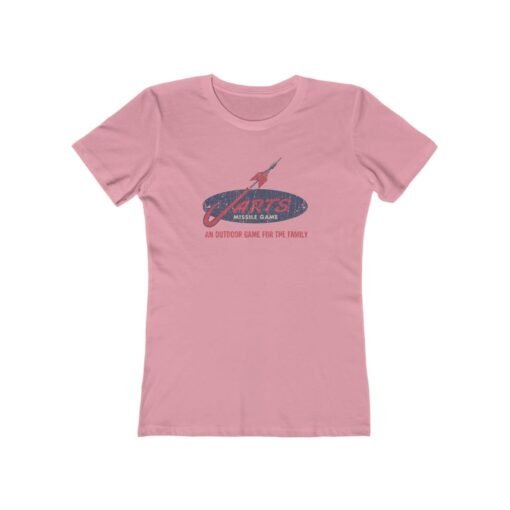 Jarts Missile Game 1954 Vintage Women's T-Shirt - Image 6