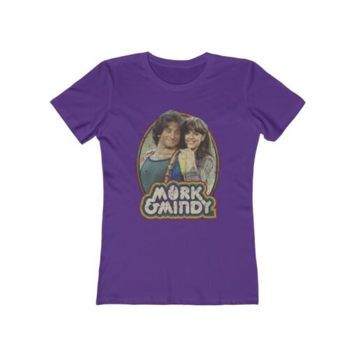 Mork & Mindy 1978 Vintage Women's T-Shirt - Image 5