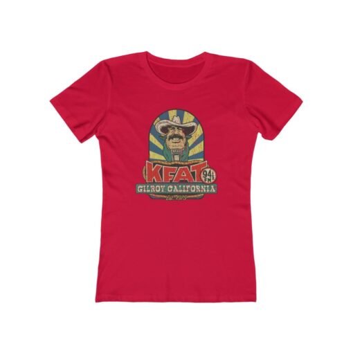 KFAT 94.5 FM 1975 Vintage Women's T-Shirt - Image 6