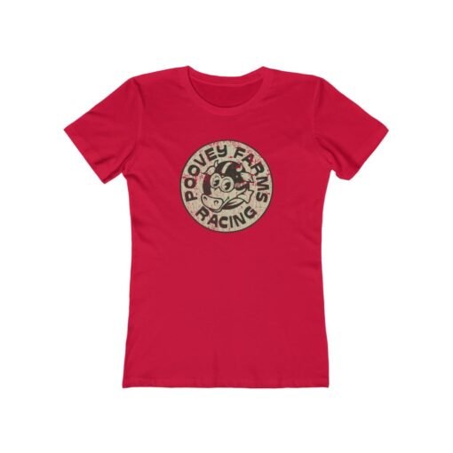 Poovey Farms Racing Badge 2012 Vintage Women's T-Shirt