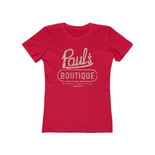 Paul's Boutique New York 1989 Vintage Women's T-Shirt - Image 6