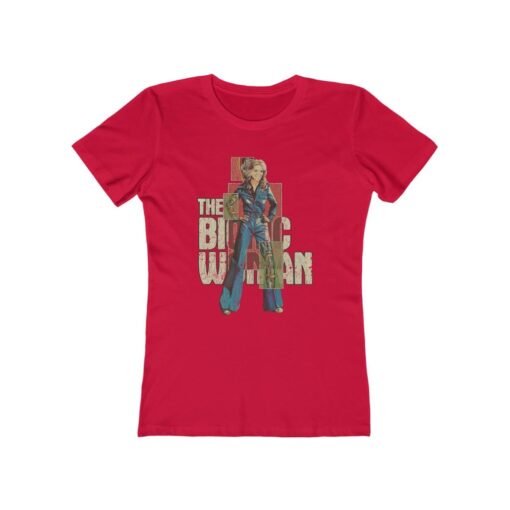 The Bionic Woman 1976 Vintage Women’s T-Shirt - Image 6