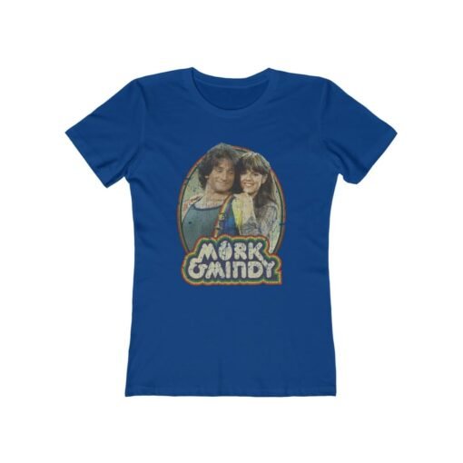 Mork & Mindy 1978 Vintage Women's T-Shirt - Image 4