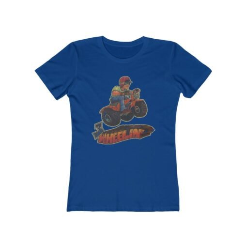 3 Wheelin ATV 1981 Vintage Women’s T-Shirt