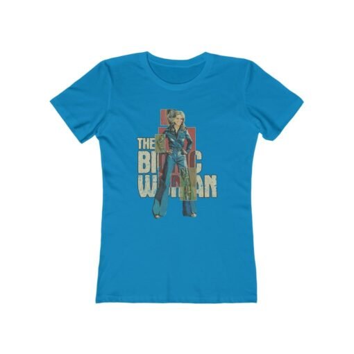 The Bionic Woman 1976 Vintage Women’s T-Shirt - Image 5