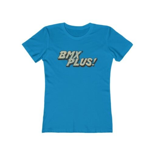 BMX Plus! Magazine 1978 Vintage Women's T-Shirt - Image 6