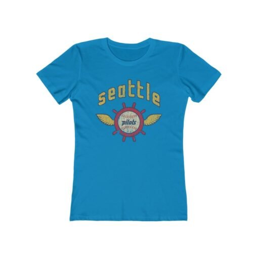 Seattle Pilots 1969 Vintage Women's T-Shirt - Image 5