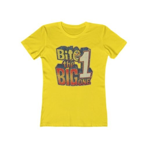 Bite The Big One 1984 Vintage Women's T-Shirt - Image 3