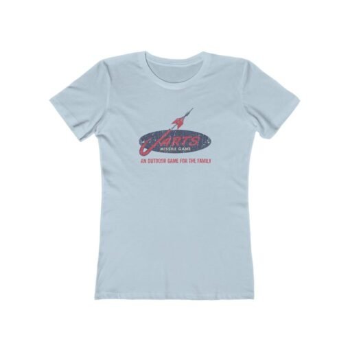 Jarts Missile Game 1954 Vintage Women's T-Shirt - Image 5