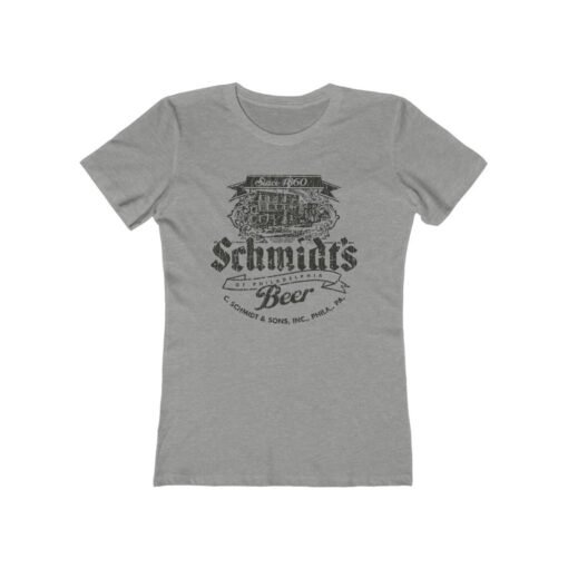 Schmidt's Philadelphia Beer 1860 Vintage Women's T-Shirt - Image 2