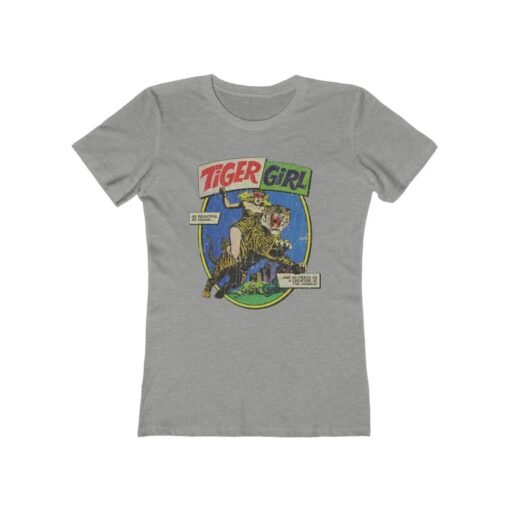 Tiger Girl 1968 Vintage Women's T-Shirt - Image 2