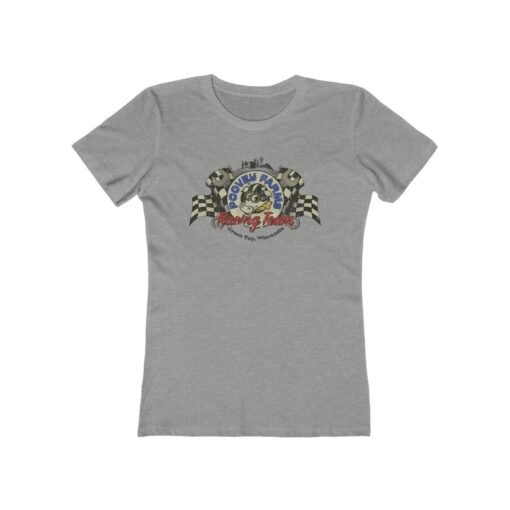 Poovey Farms Racing Badge 2012 Vintage Women's T-Shirt - Image 3