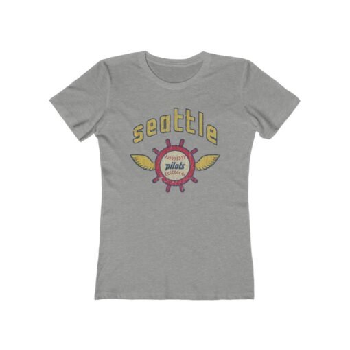 Seattle Pilots 1969 Vintage Women's T-Shirt - Image 3