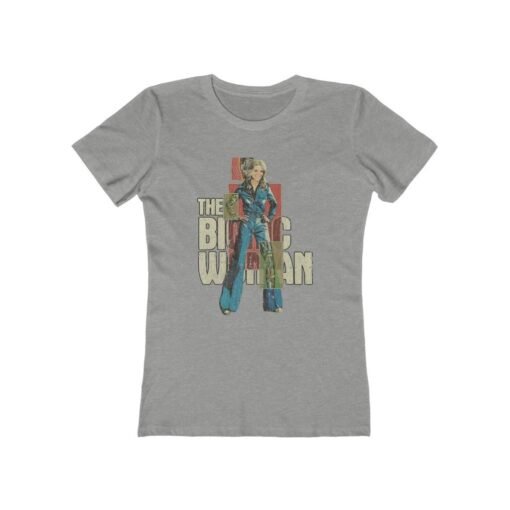 The Bionic Woman 1976 Vintage Women’s T-Shirt - Image 3