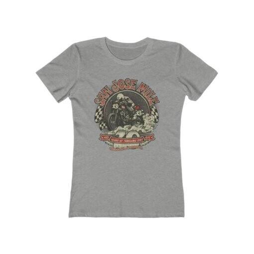 San Jose Mile 1975 Vintage Women's T-Shirt - Image 3