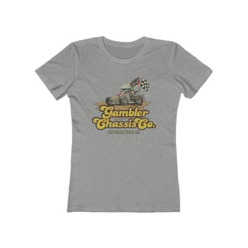 Gambler Chassis Co. 1980 Vintage Women's T-Shirt - Image 3