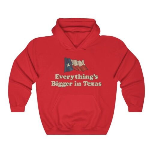 Everything’s Bigger In Texas 1980 Vintage Men's Hoodie - Image 6