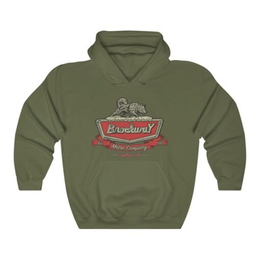 Brockway Motor Company 1912 Vintage Men's Hoodie - Image 4