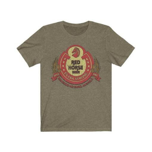 Red Horse Beer 1982 Vintage Men's T-Shirt