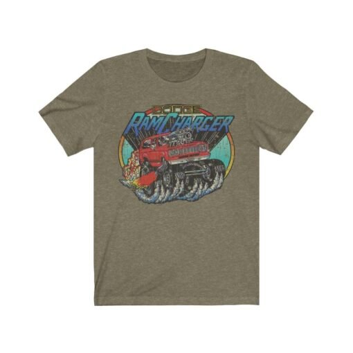 Ramcharger 1974 Vintage Men’s T-Shirt - Image 3