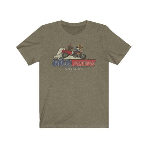 Dico Trailers 1981 Vintage Men's T-Shirt - Image 3