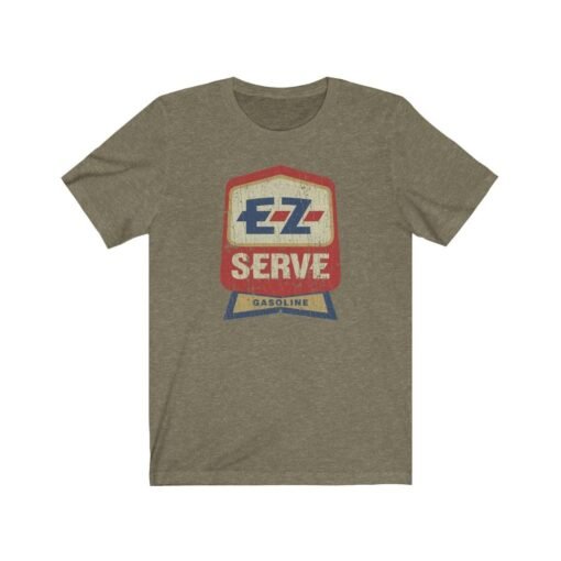 EZ Serve Gasoline 1962 Vintage Men’s T-Shirt - Image 4