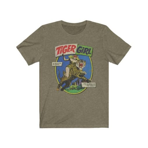 Tiger Girl 1968 Vintage Men’s T-Shirt