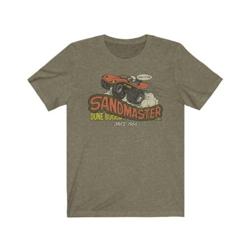 Sandmaster Dune Buggies 1966 Vintage Men's T-Shirt - Image 3