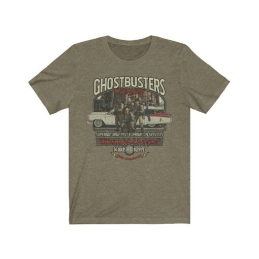 Ghostbusters Team 1984 Vintage Men's T-Shirt - Image 2