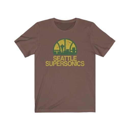 Seattle SuperSonics 1967 Vintage Men's T-Shirt - Image 2